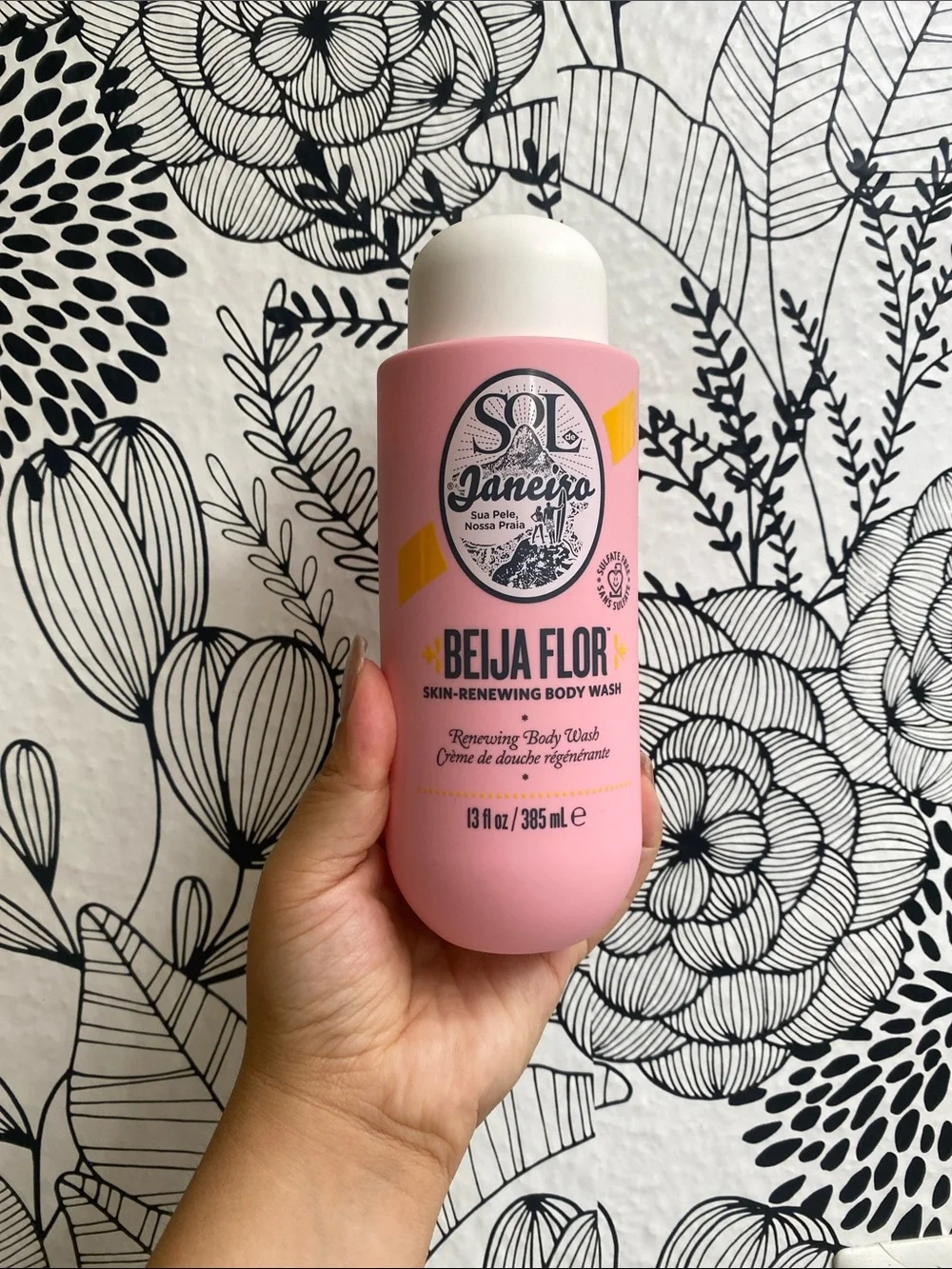 Sol de Janeiro Pink Beija Flor Elasti Body Wash